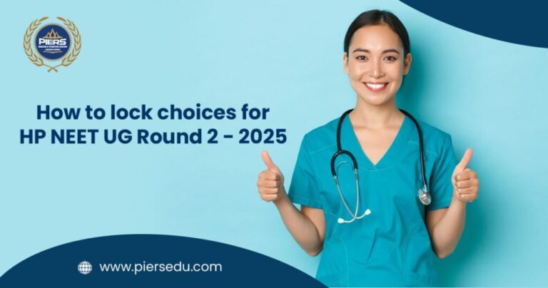 How to lock choices for HP NEET UG Round 2 – 2025