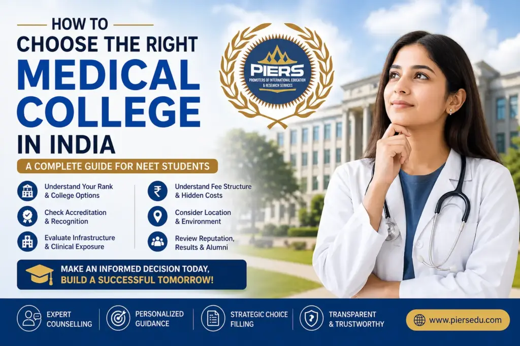 Guide for choosing medical college in India