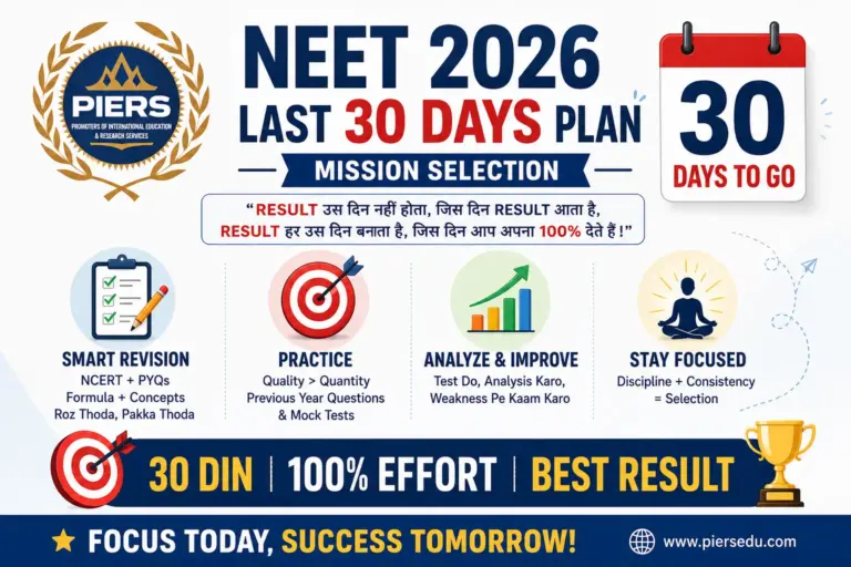 NEET 2026 RE-EXAM STRATEGY