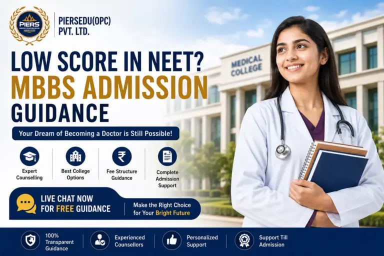 Low Score in NEET? Explore Your MBBS Admission Opportunities with Expert Guidance