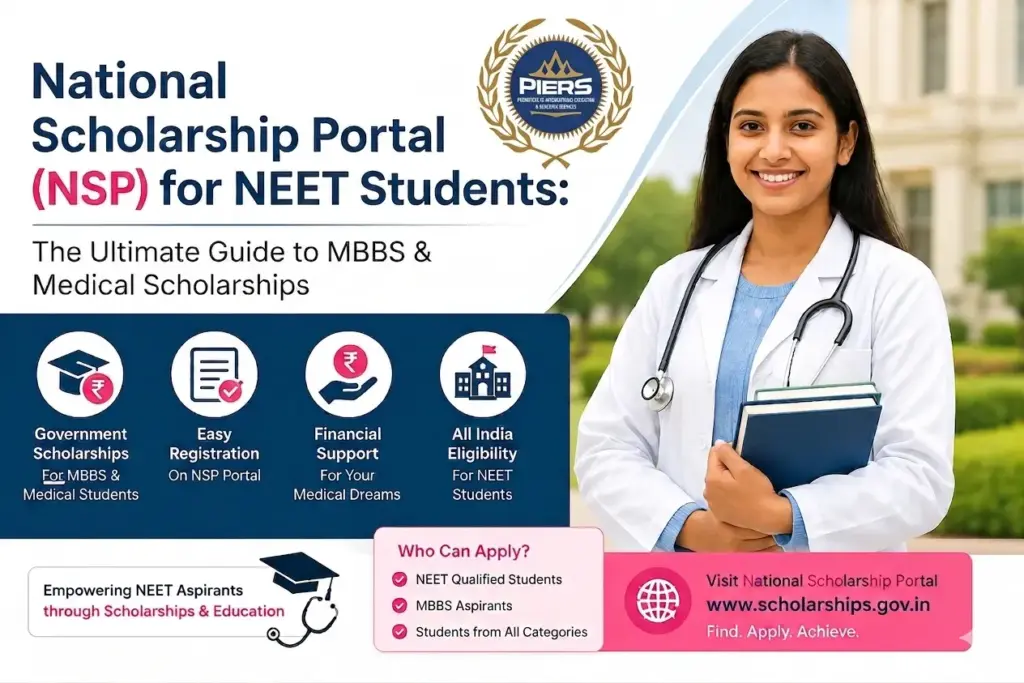 National scholarship portal for NEET students