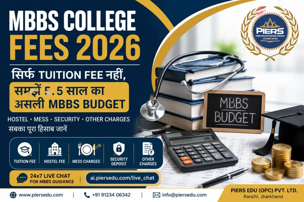 MBBS Fees 2026 Complete Budget Guide