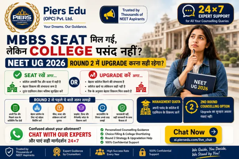 NEET Counselling Round 2 Guide