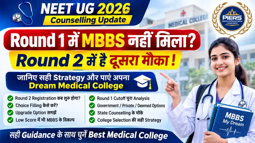 NEET UG 2026 Round 2