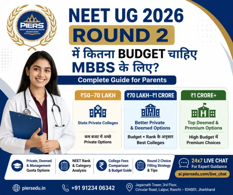NEET UG 2026 Round 2 में कितने Budget में MBBS मिल सकता है? Private, Deemed & Management Quota College Fees Comparison