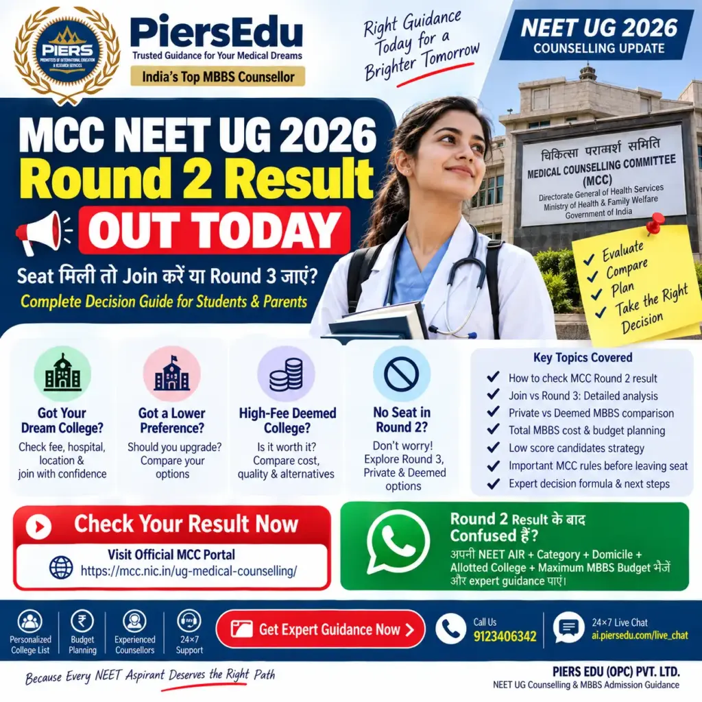 NEET UG 2026 Counselling Decision Guide