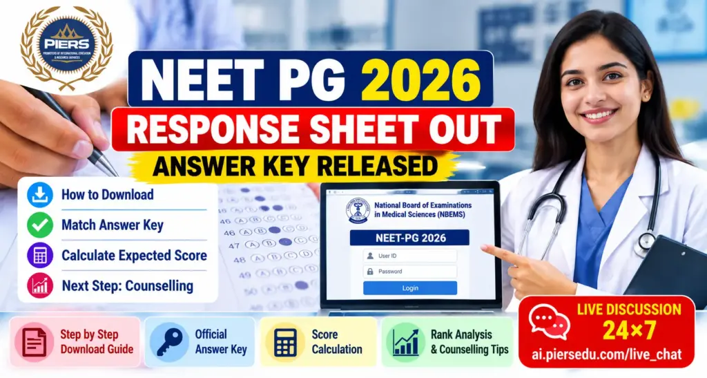 NEET PG 2026 Response Sheet Guide